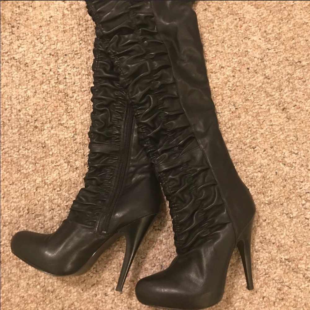 Carlos by Carlos Santana over the knee boot